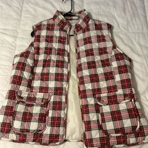 XL St. John’s Bay Plaid Vest